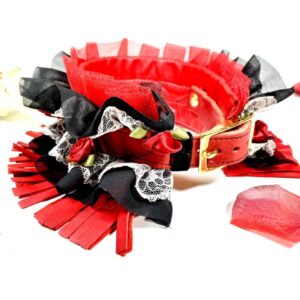 Halsband Dogs & Roses