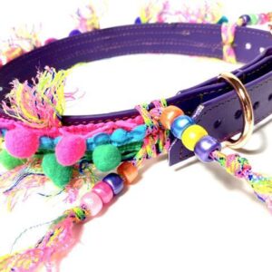 Biothane Halsband Hippie Lilly