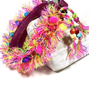 Lederhalsband Happy Hippie