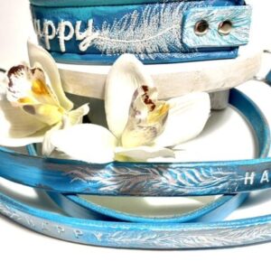 Leine & Halsband FederLiebe Blue