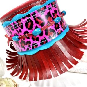 Halsband Pink Leo Hippie